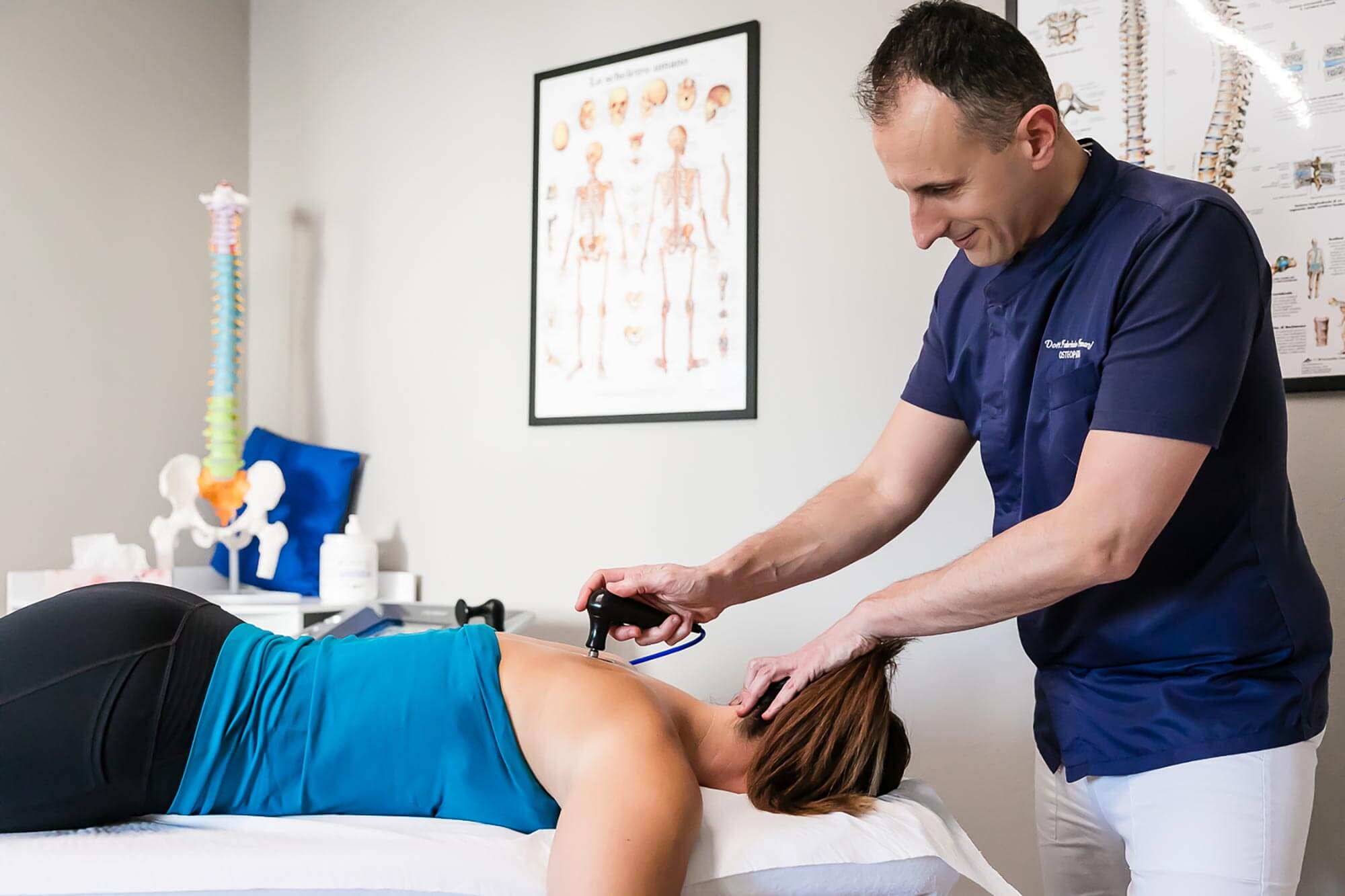 Come devo vestirmi per i trattamenti osteopatici?